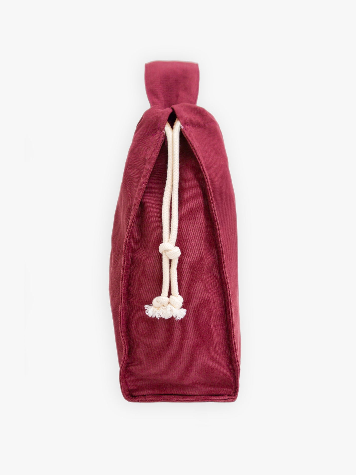 Blakely Label Tote Bag - Burgundy