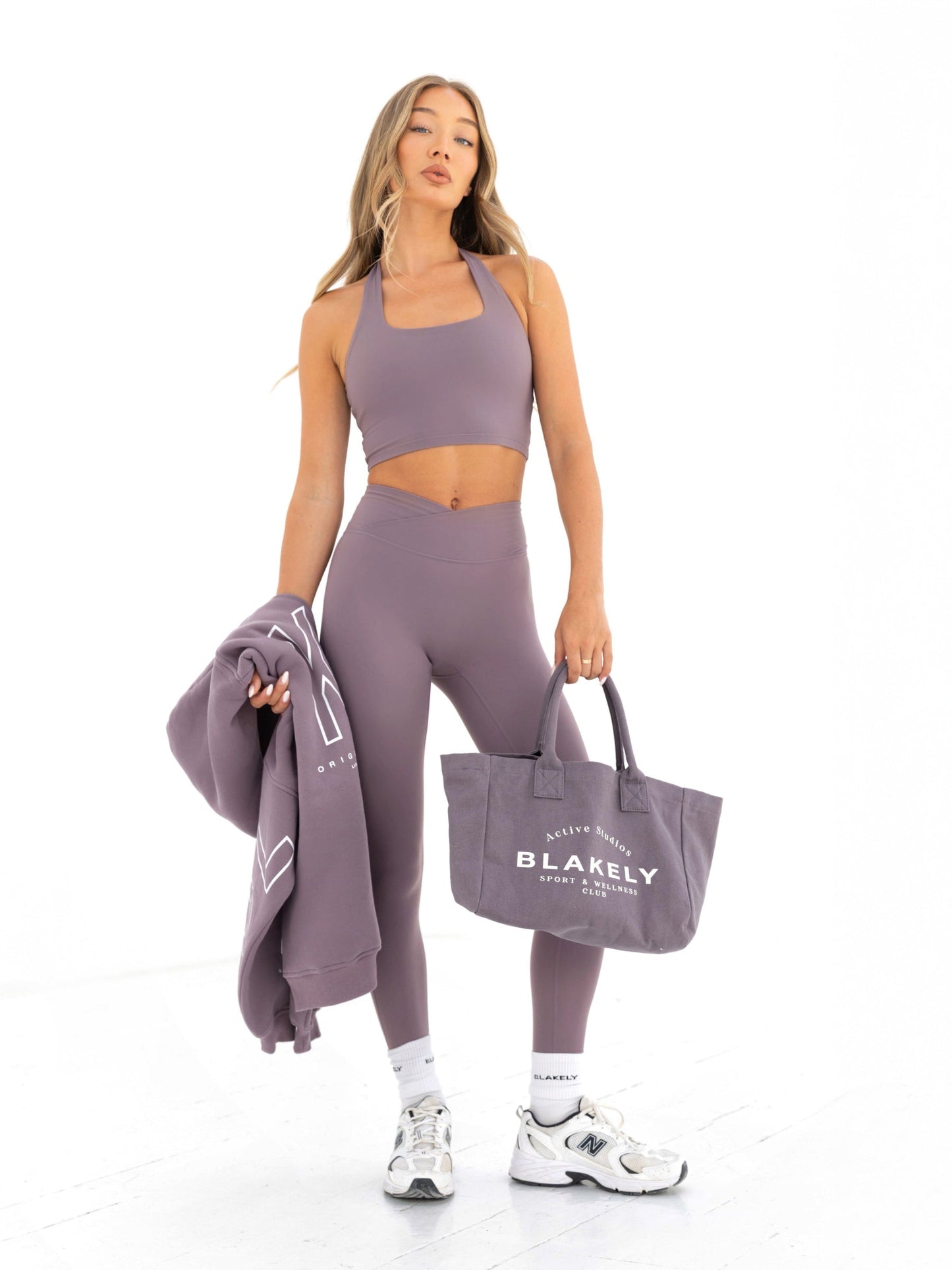 Ultimate Crossover Leggings - Grape