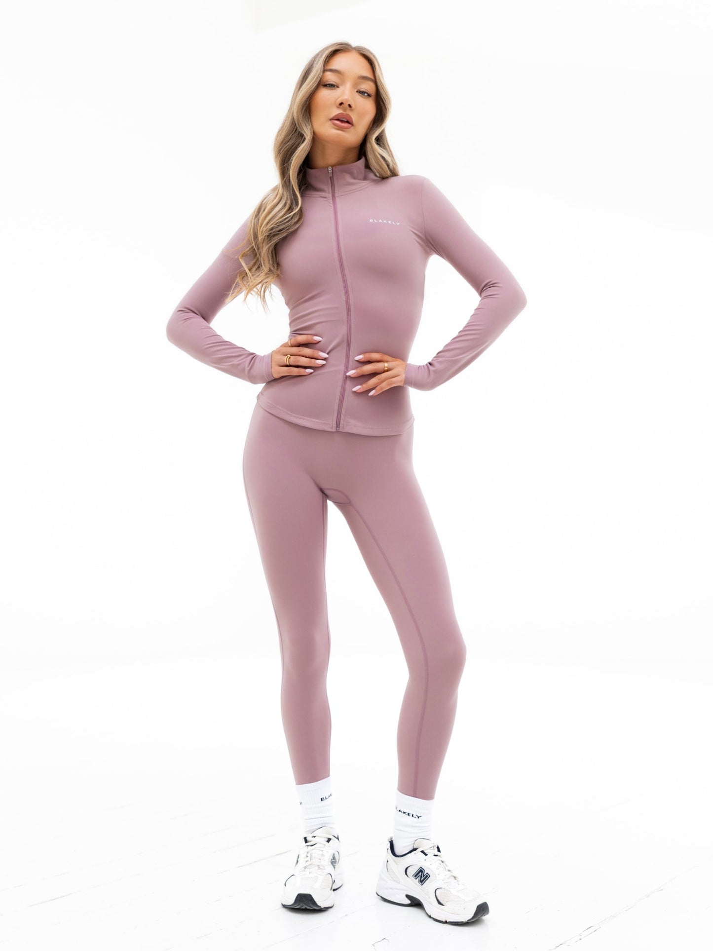 Ultimate Full Zip Jacket - Dusty Pink