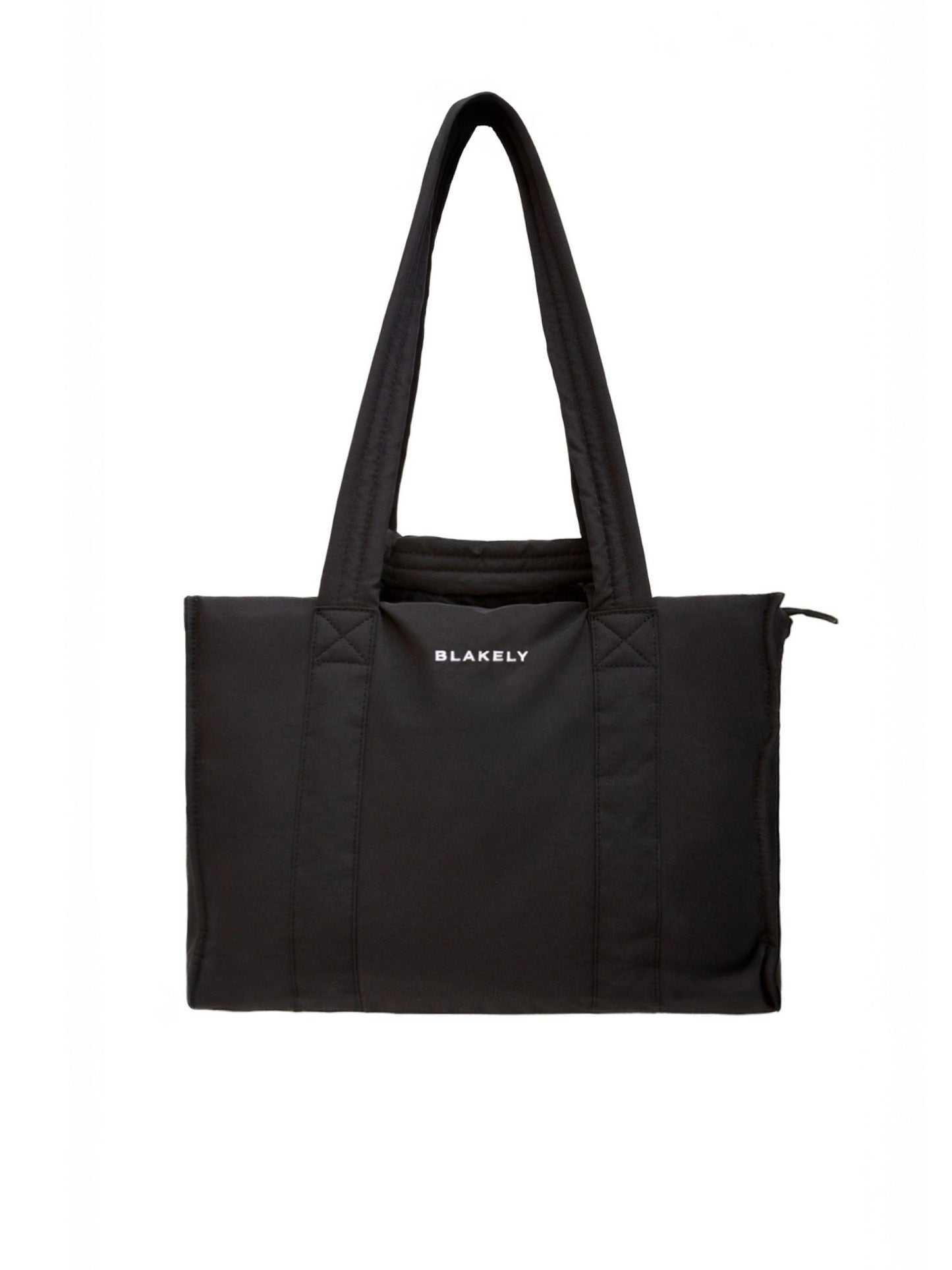 Blakely Nylon Tote Bag - Black