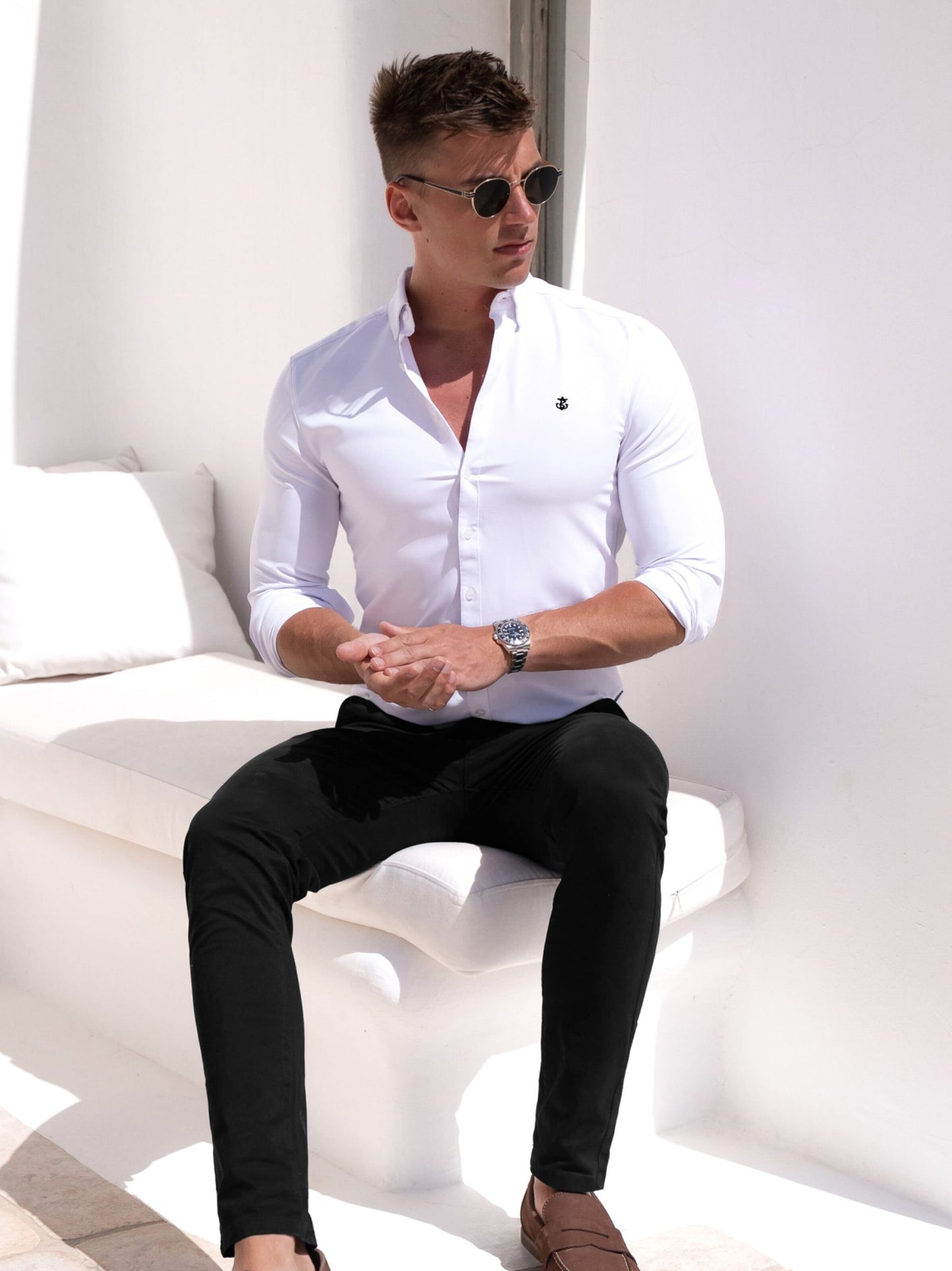 Stretch Chinos - Black