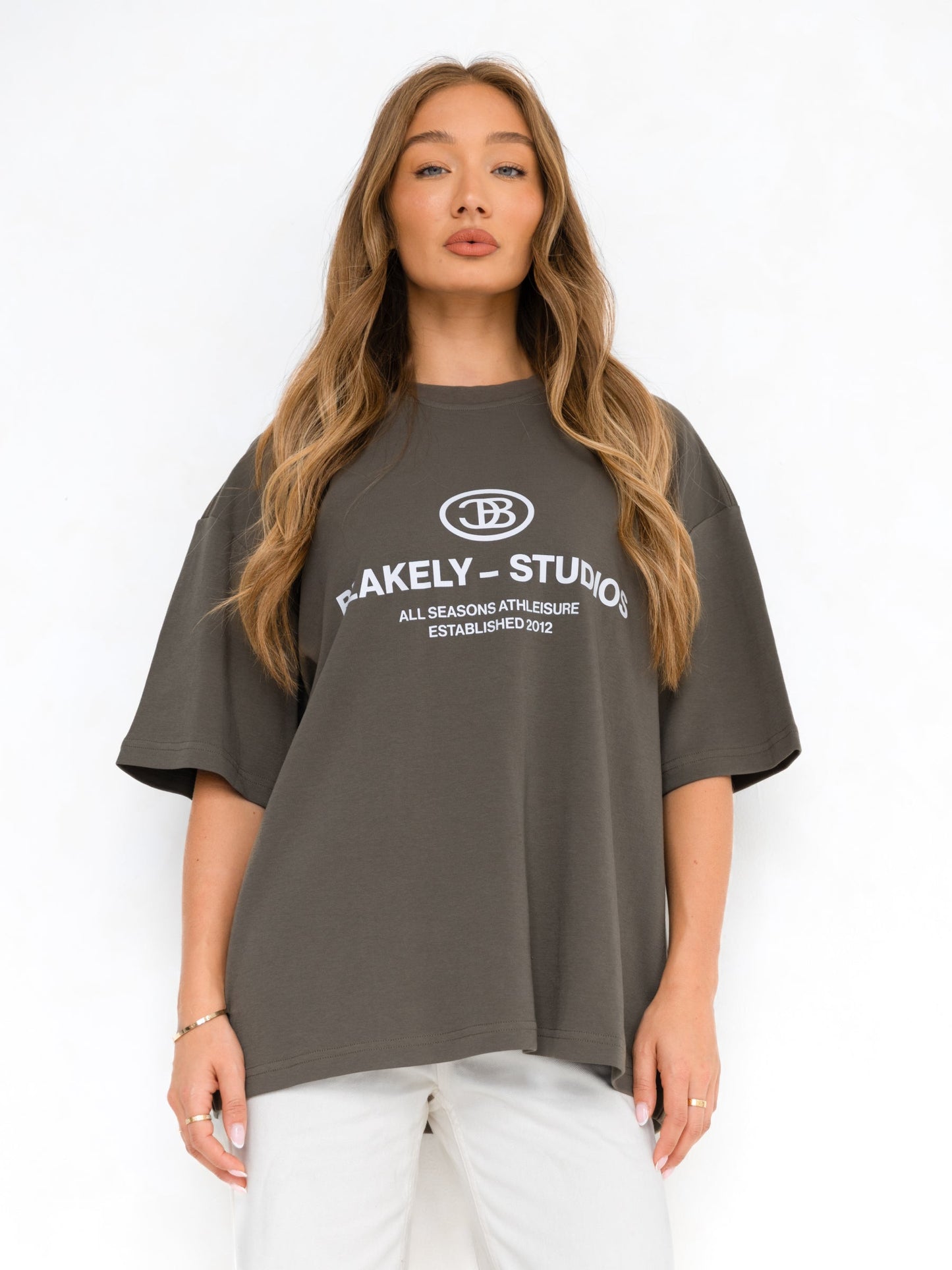 Madison Ultra Oversized T-Shirt - Khaki Brown