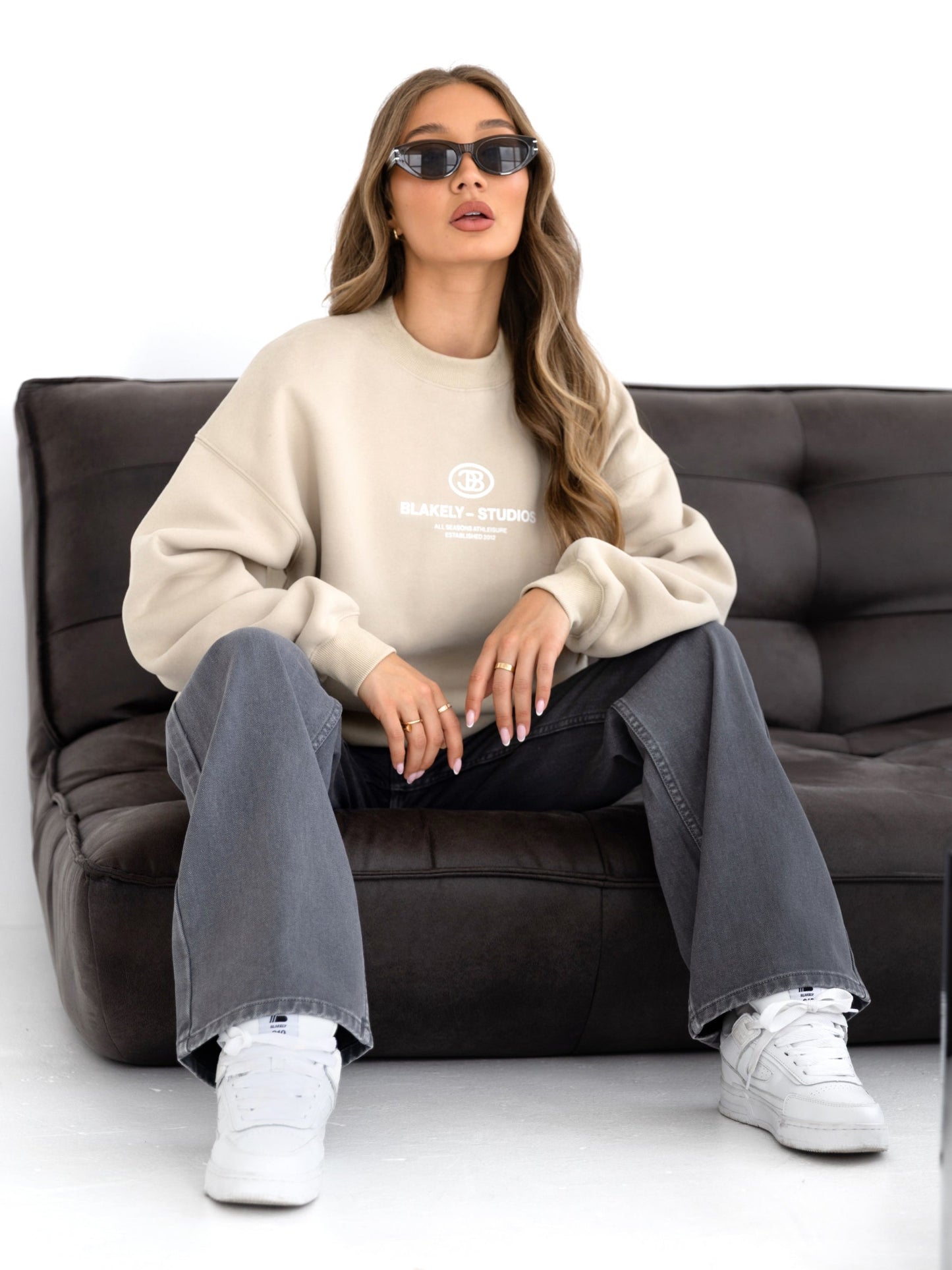 Madison Oversized Sweater - Dune