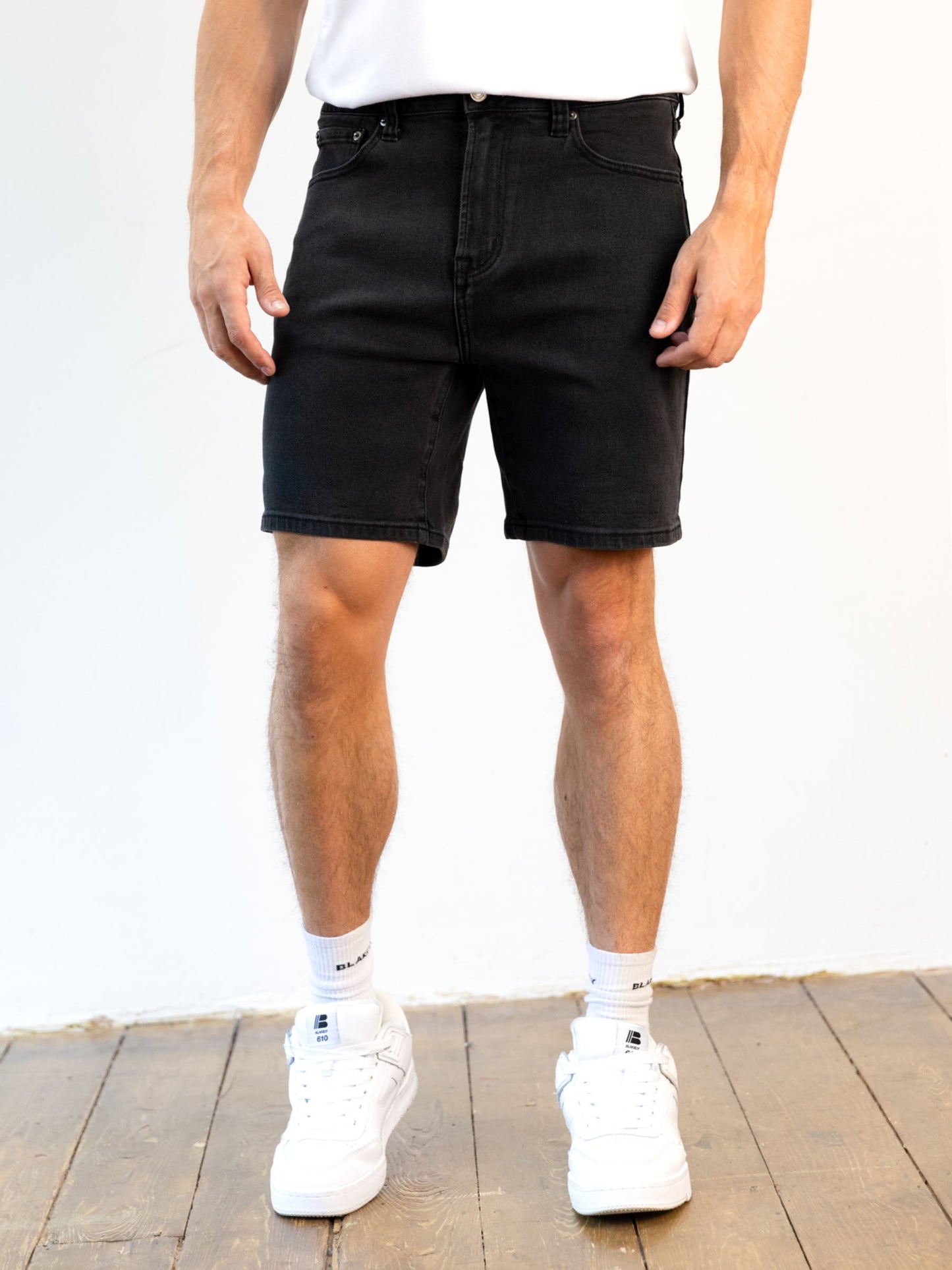 Blakely Denim Shorts - Black