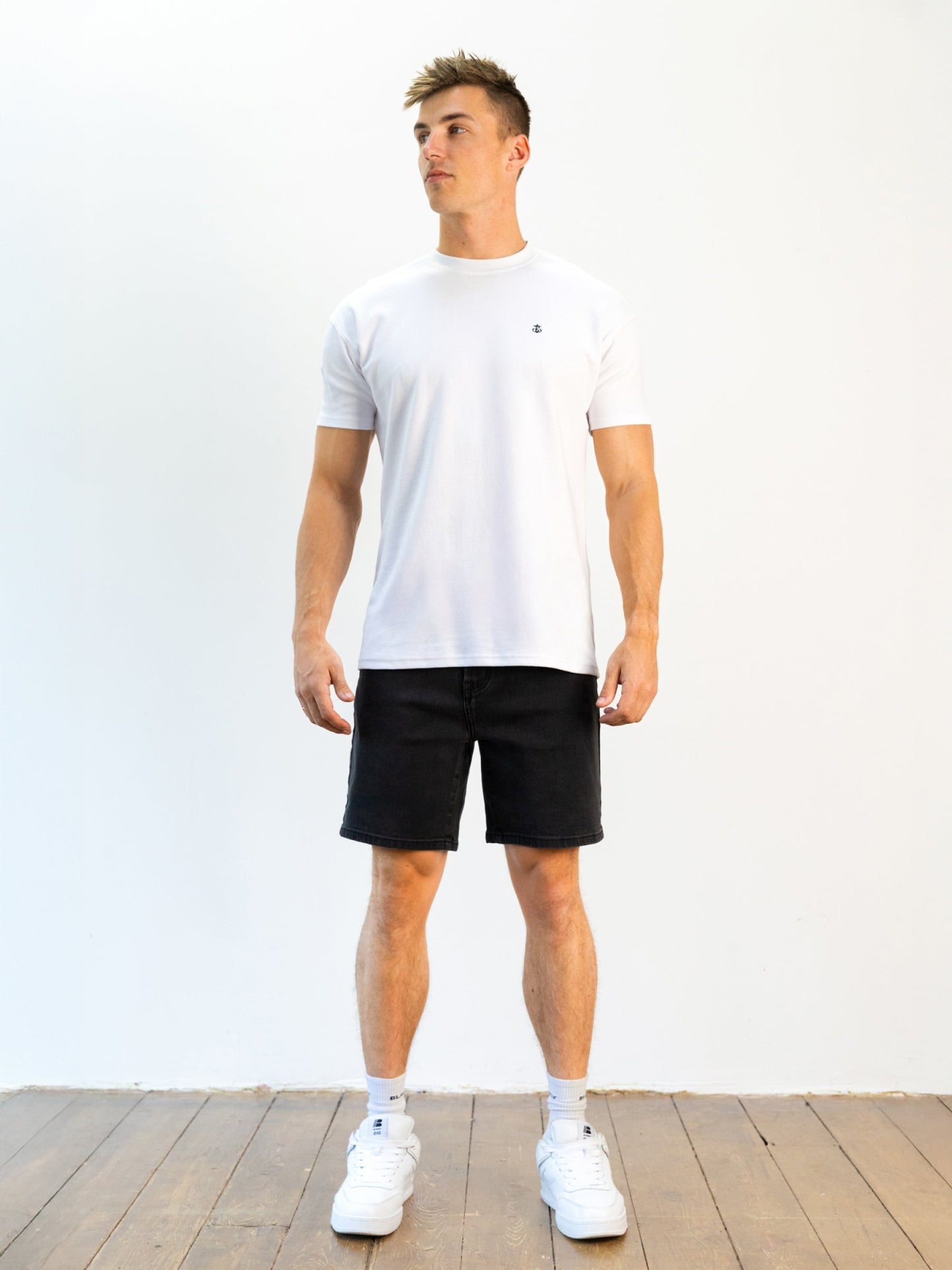 Blakely Denim Shorts - Black