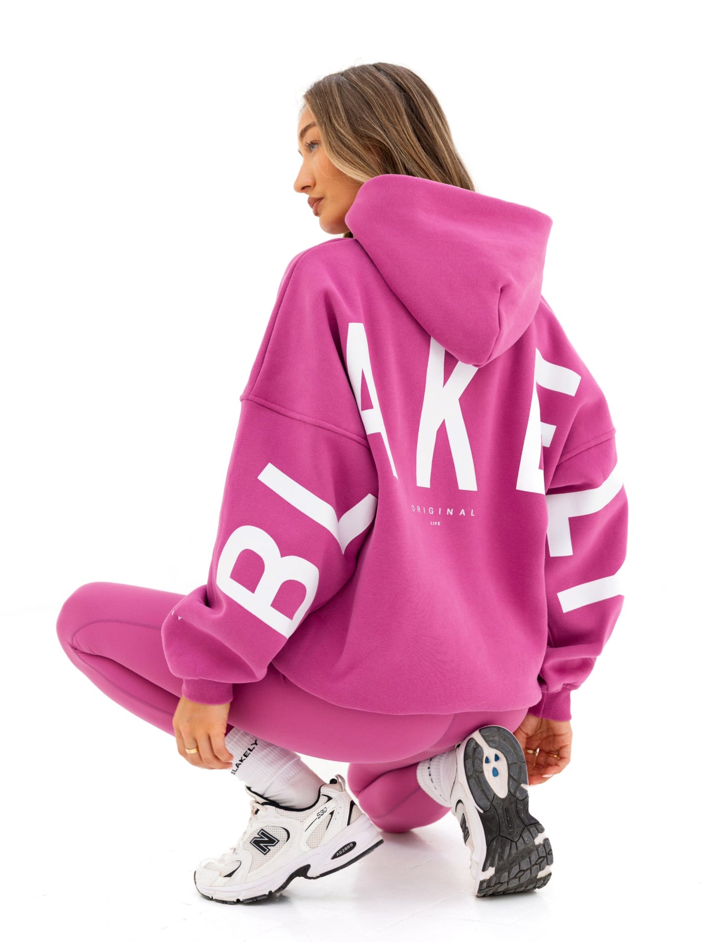 Isabel Oversized Hoodie - Pink