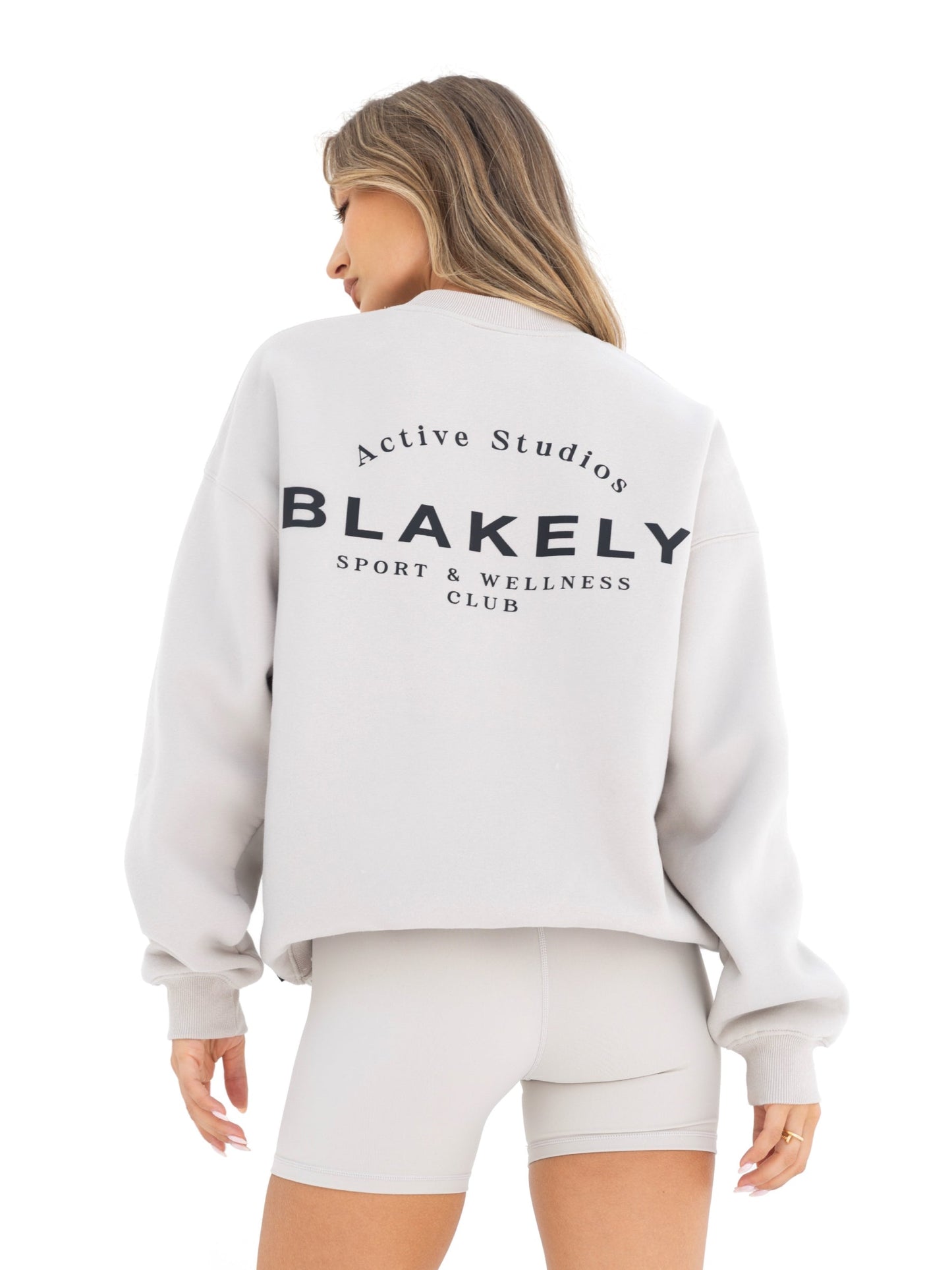 Active Studios Oversized Sweater - Ivory