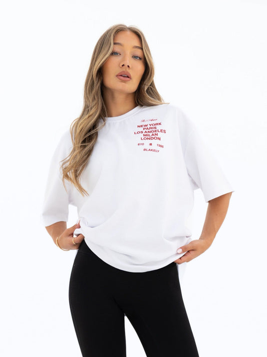 Apex 610 Ultra Oversized T-Shirt - White