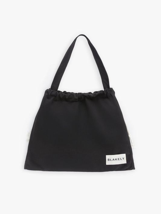 Blakely Label Tote Bag - Black