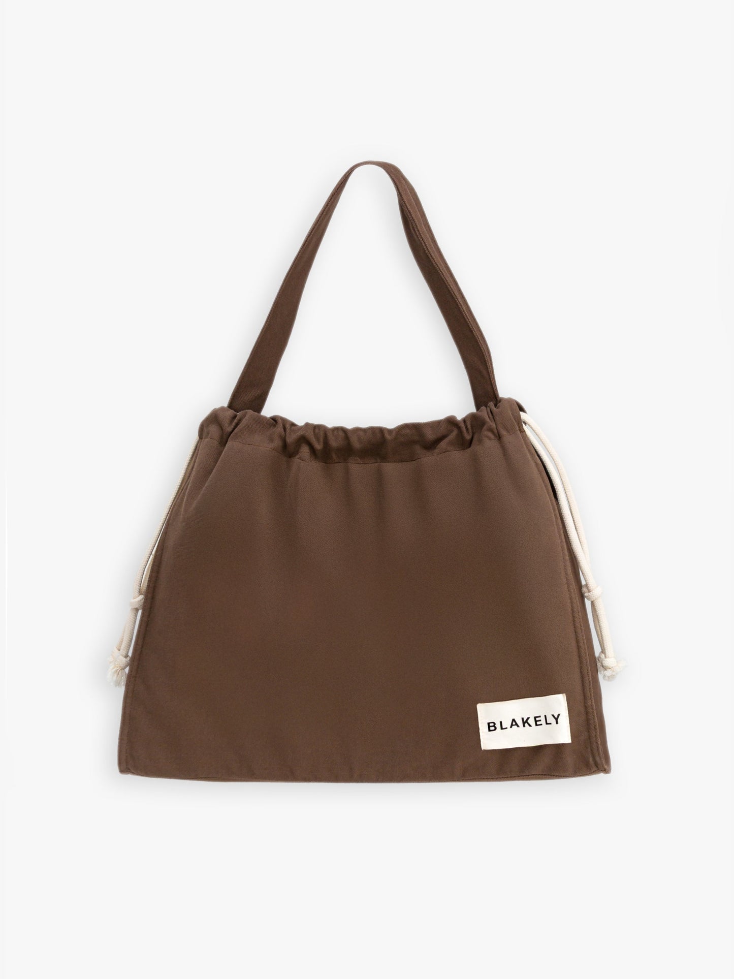 Blakely Label Tote Bag - Brown