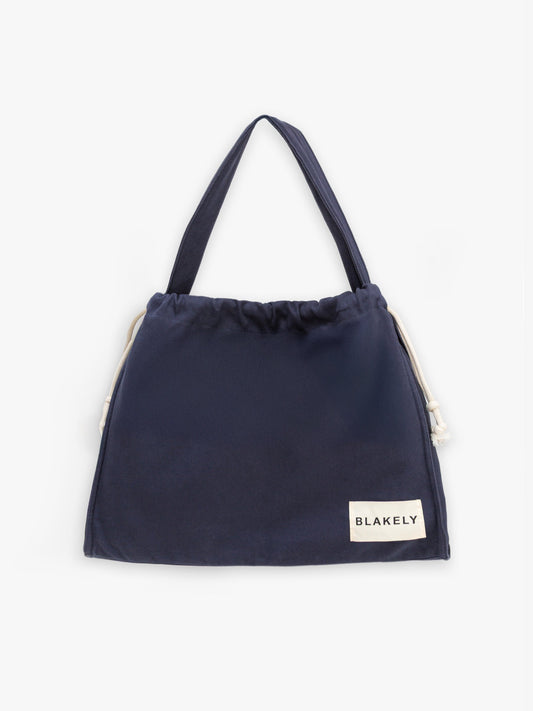 Blakely Label Tote Bag - Navy
