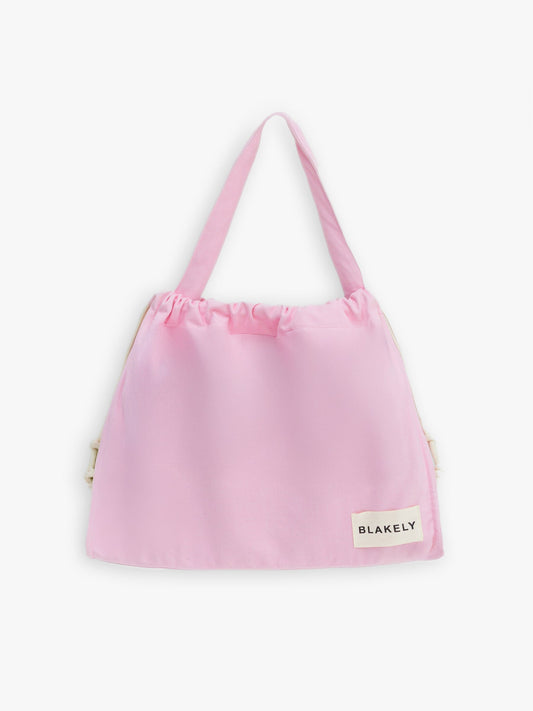 Blakely Label Tote Bag - Pink