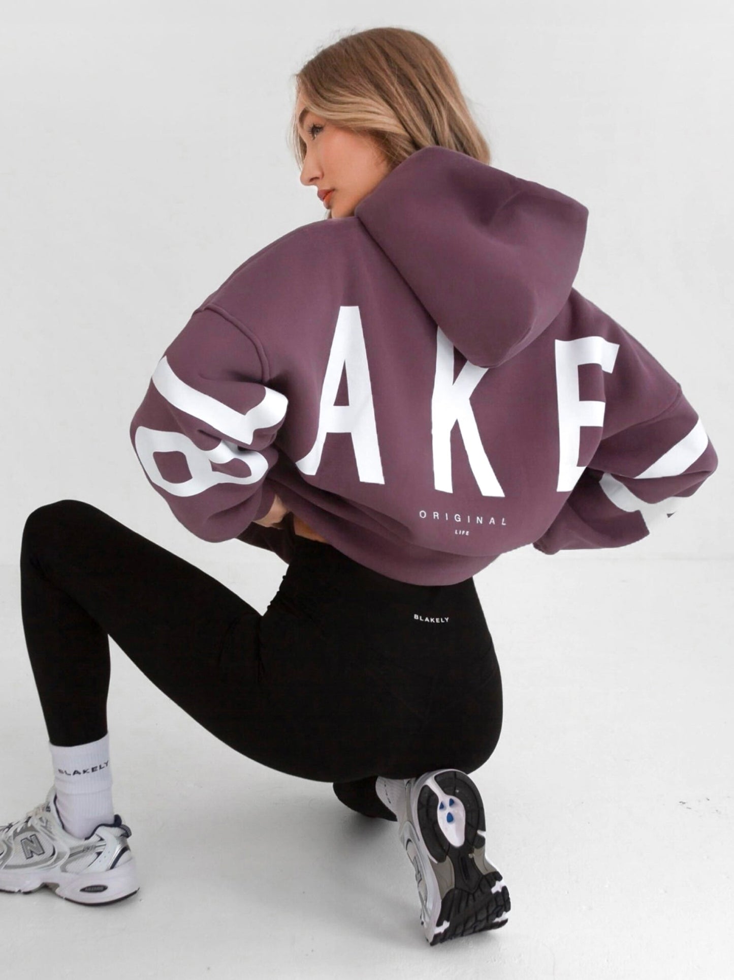 Isabel Oversized Hoodie - Light Plum