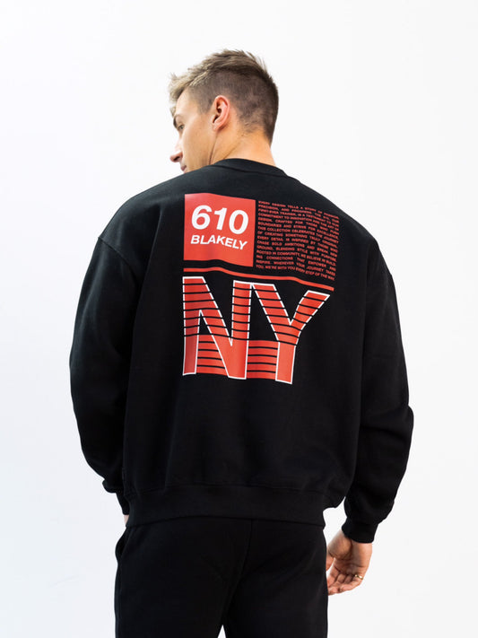 Tribeca 610 Relaxed Sweater - Black