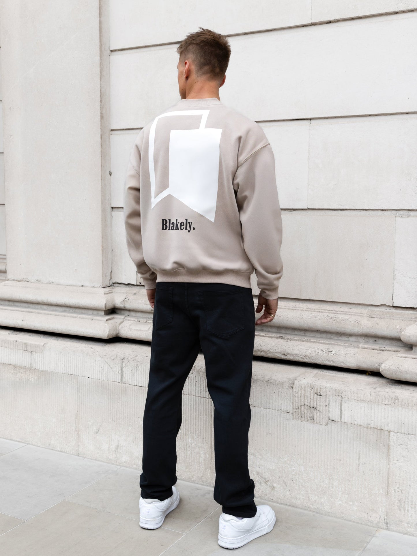 Revolve Relaxed Sweater - Tan