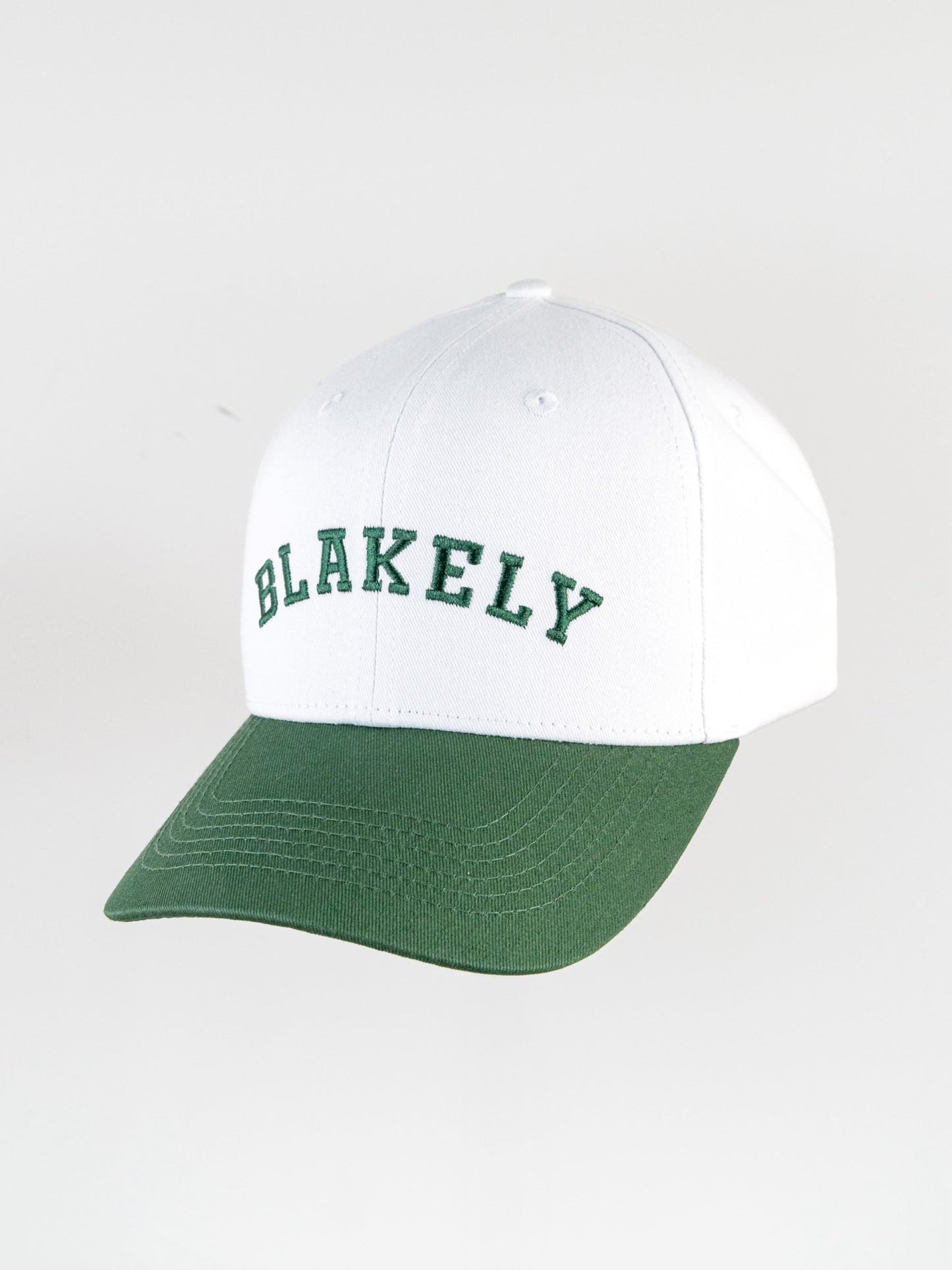 Varsity Cap - Green & White