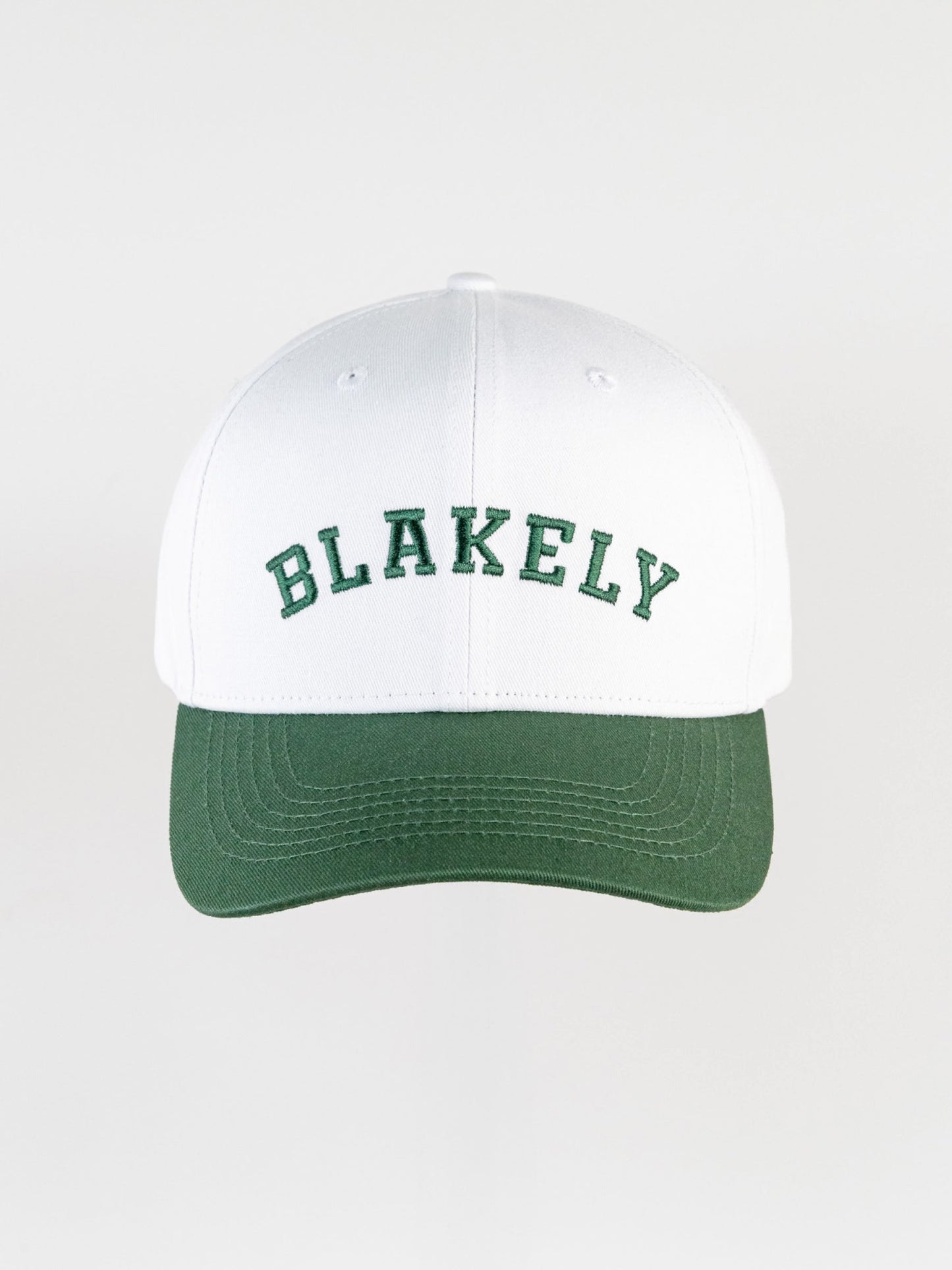 Varsity Cap - Green & White