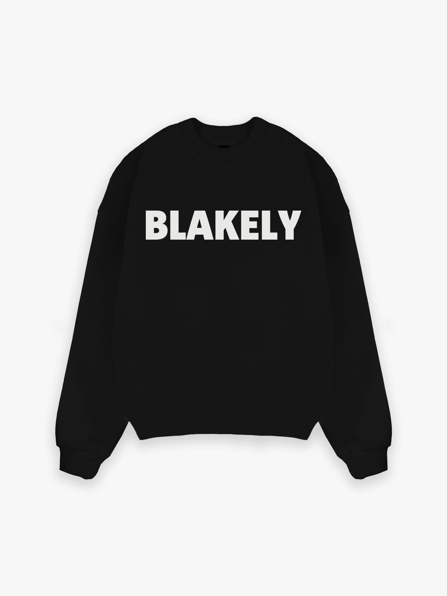 Studio Relaxed Sweater - Black