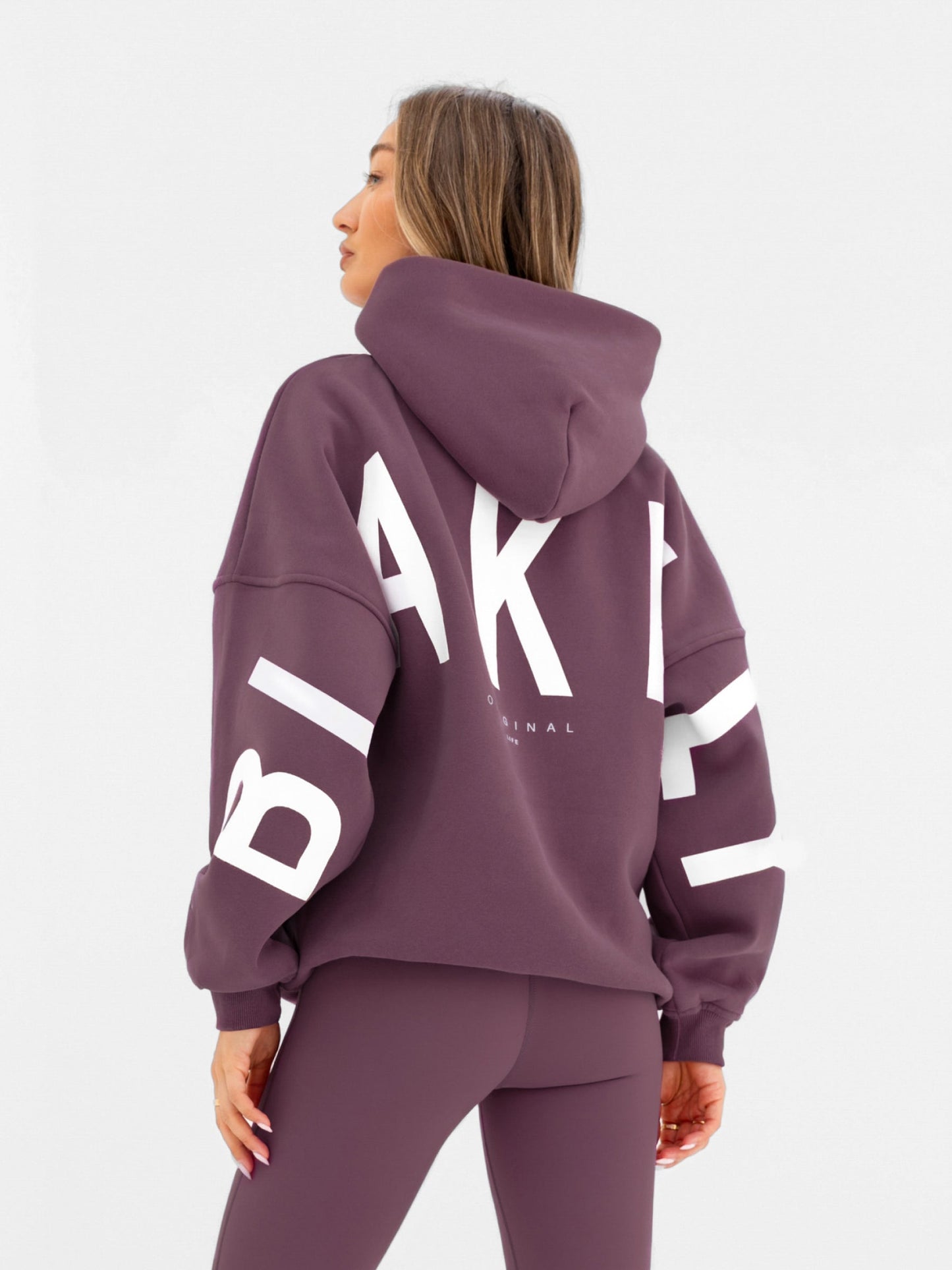 Isabel Oversized Hoodie - Light Plum