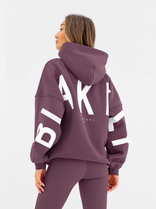 Isabel Oversized Hoodie - Light Plum